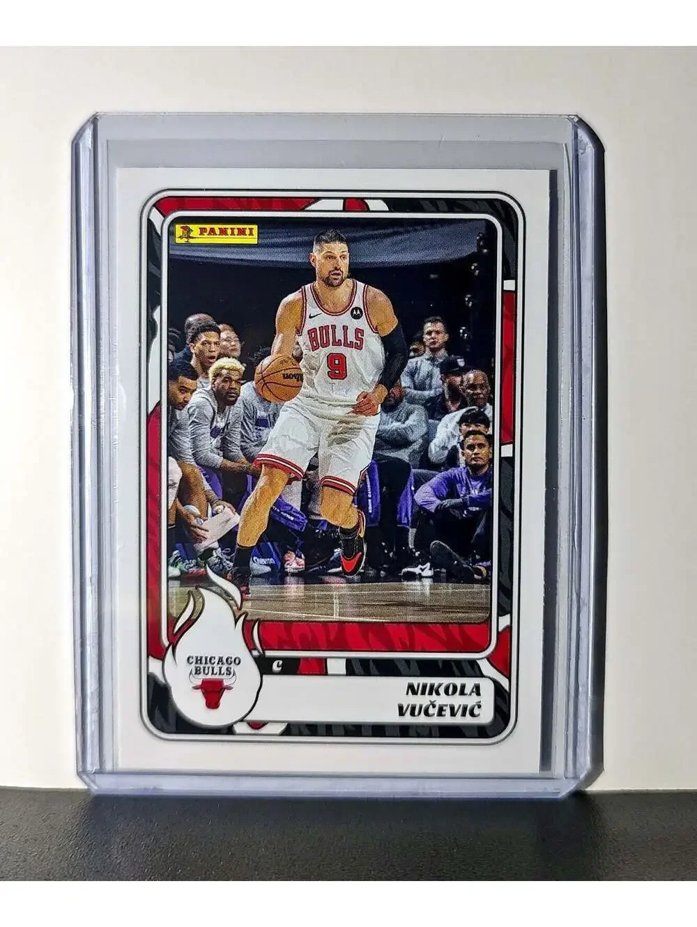 Nikola Vucevic 2024-25 Panini NBA #53 Sticker Card Chicago Bulls